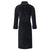 Unisex Dressing Gown back - Duchess Navy | Bown of London